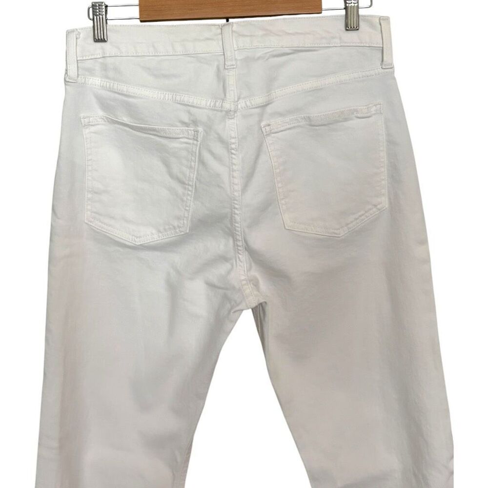 GAP ‘90’s Straight White Jeans Size 12 or 31 Short - Picture 5 of 8